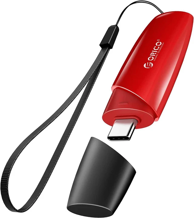 Main image of ORICO USB 3.0 Flash Drive 64GB Memory Stick 100 MB/s Reading Thumb Drive with Keychain USB Drive Data Storage Compatible with Computer/Laptop USB C