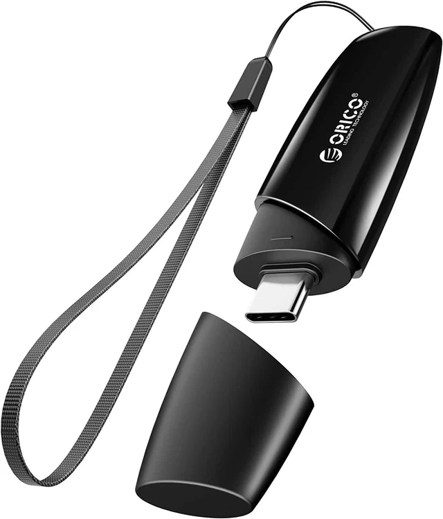 Main image of ORICO USB 3.0 Flash Drive 64GB Memory Stick 100 MB/s Reading Thumb Drive with Keychain USB Drive Data Storage Compatible with Computer/Laptop USB C
