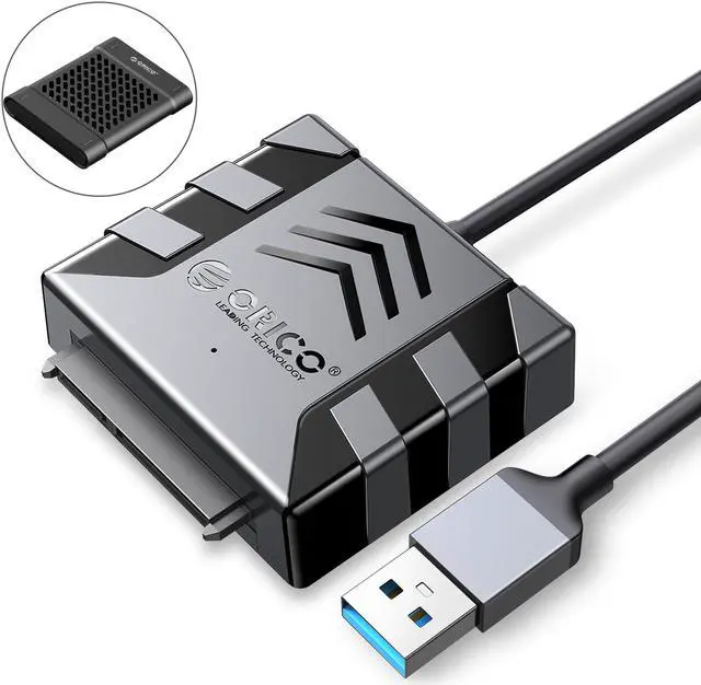 Main image of ORICO USB 3.0 to SATA Cable 5Gbps Hard Drive Adapter Converter for 2.5'' SATA External HDD/SSD USB 3.0 to SATA 0.3m With Cover