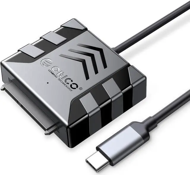Main image of ORICO USB 3.0 to SATA Cable 5Gbps Hard Drive Adapter Converter for 2.5'' SATA External HDD/SSD USB Type-C to SATA 1m 2.5in HDD/SSD