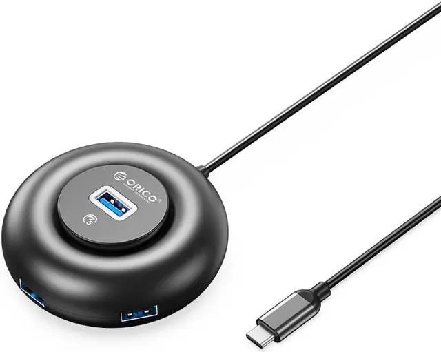 Main image of ORICO USB C Hub to USB A Adapter, USB C Multiport Aadpter with USB 3.0, USB 2.0, Mini Portable USB C Hub with Aliumum Shell for iPad Pro 2021 2020 2018 12.9 11-inch iPad Air 4 Docking Station