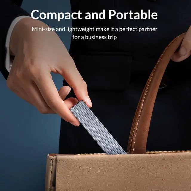 Alt view image 6 of 7 - ORICO 5-in-1 10Gbps USB C HUB With PD 100W USB 3.2 & USB3.0 *2 USB 2.0 Ultra-Slim Data HDMI-Compatible 4K@60Hz-USB Hub for MacBook, Mac Pro, Mac mini, iMac Aluminum