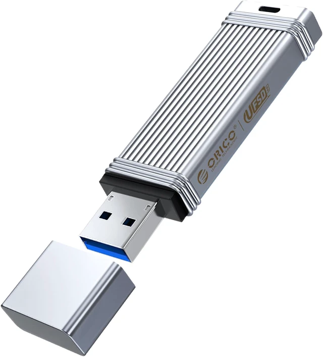 Main image of ORICO USB 3.2 UFSD Flash Drive 256GB Memory Stick Speed Up to 450MB/s Reading Thumb Drive USB Flash Drive Metal U Disk Mini Pen Drive Compatible with Laptop Computer USB-A