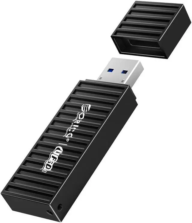 Main image of ORICO USB 3.0 UFSD Flash Drive 64GB, Memory Stick 450 MB/s Reading Thumb Drive with Keychain USB Flash Drive Metal USB Drive Data Storage Compatible with Computer/Laptop (UFSD) USB A