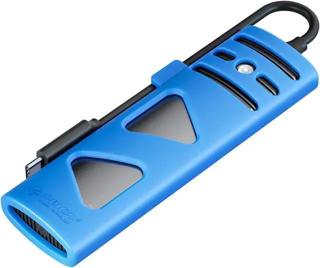 Main image of ORICO Portable M.2 NVMe SSD Enclosure NVME SATA Dual Protocol Case Tool Free M.2 SSD Enclosure External for NVME PCIE NGFF SATA SSD Disk Box