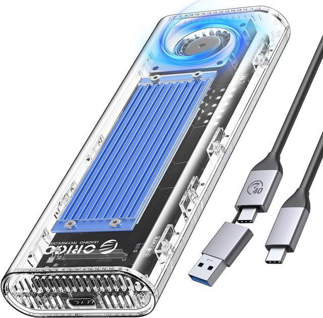 40Gbps M.2 NVME SSD Enclosure Case USB 4.0 Type-C For Thunderbolt