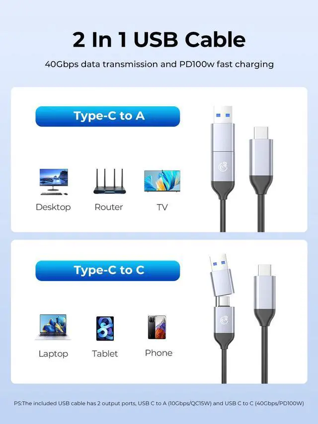 Alt view image 5 of 7 - ORICO M.2 NVMe SSD Enclosure - 40Gbps, Cooling Fan, Tool-Free Aluminum Adapter, Thunderbolt 4/3 & USB 4 Compatibility  Supports M Key Sizes 2280/2260/2242/2230