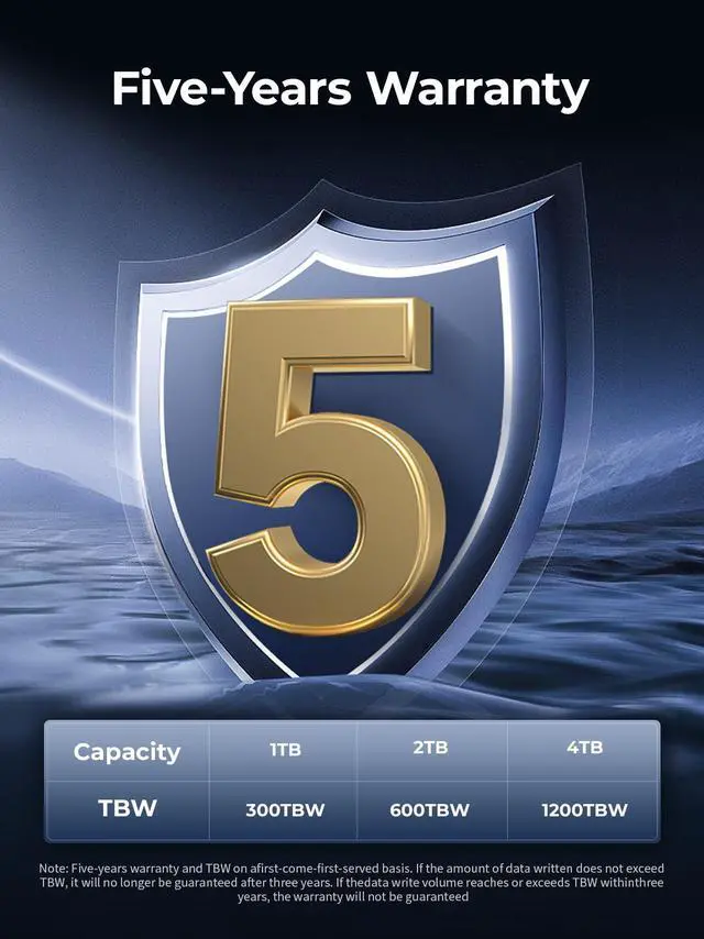 Alt view image 6 of 7 - ORICO Silverstone Portable SSD 3700MB/s External Solid State Drive 2TB Type- C Aluminum Alloy PSSD Built-in Cooling Fan