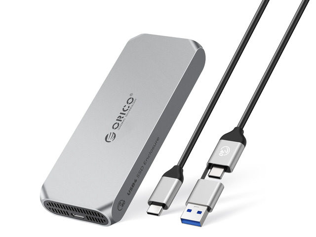 thumbnail image 2 of ORICO M.2 NVMe SSD Enclosure With Cooling Fan – USB 3.2 Gen 2x2 Type-C, 20Gbps, Tool-Free, Aluminum 2 of 5