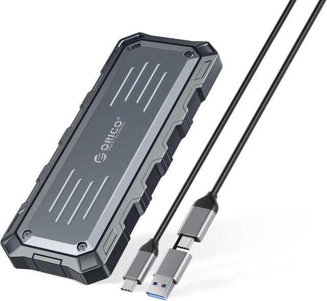 ORICO Mecha Series Portable SSD 2000MB/s Solid State Drive 512GB 2-in-1  Data Cable Waterproo