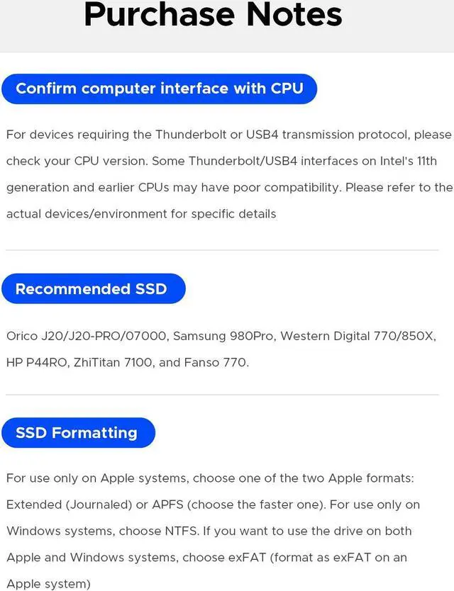 Alt view image 6 of 7 - ORICO 40Gbps M.2 NVMe SSD Enclosure with Cooling Fan, Tool-Free Installation Aluminum Crystal NVMe Case, Support 2280 M2 Solid State Drive, Compatible with Thunderbolt 3/4 USB4/3.2/3.1/3.0