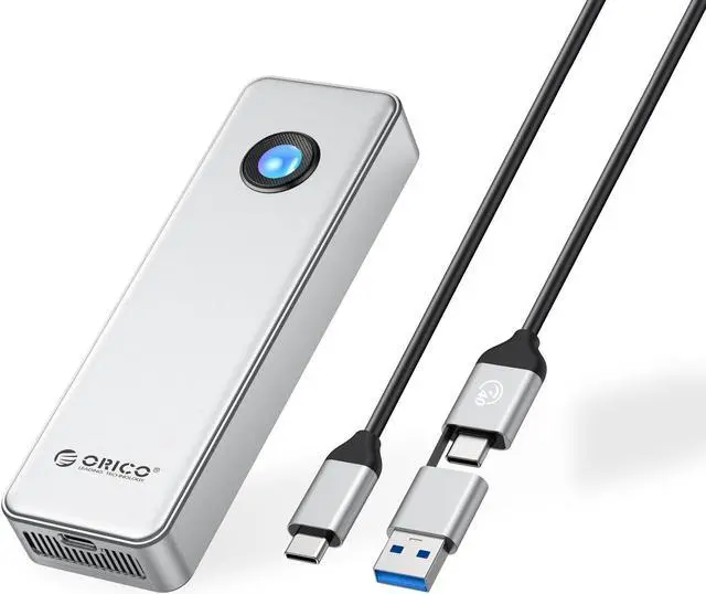 Main image of ORICO 40Gbps USB4 M.2 SSD Enclosure 8TB with Cooling Fan PCIe4.0 NVME Enclosure RGB Compatible with Thunderbolt 3/4 for mac For Video Editing Users (OUM2-U4)