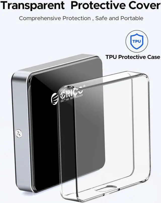 Alt view image 6 of 7 - ORICO M.2 NVMe SSD Enclosure 2230 Magnetic 10Gbps M.2 to USB Type C xternal Adapter for iPhone 15 Pro Max ProRes MacBook