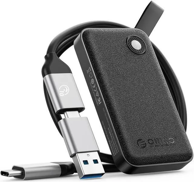 Main image of ORICO Portable SSD 2TB External Solid State Drive, Read Speeds Up to 560MB/s Exteral SSD for Students, Professionals Black