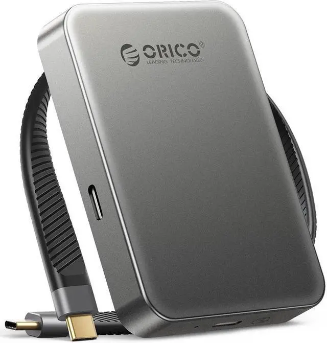 Main image of ORICO Magnetic Portable SSD, Aluminum Alloy, 4K 120 fps ProRes HDR Record and Store, Up to 1000MB/s, External Solid State Drive, Compatible with iPhone 16 Pro Max, Tablet, Computer-K10