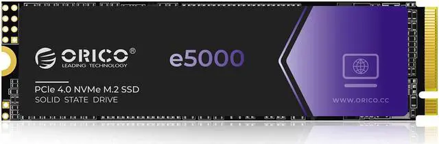 Main image of ORICO 2TB NVMe M.2 SSD Speed up to 5200Mb/s Internal Solid State Drive PCIe 4.0 SSD Graphene Cooling Design M.2 2280 for PC Laptop Desktop-e5000