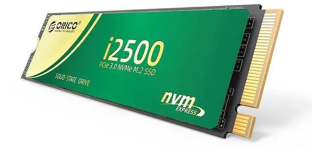Main image of ORICO i2500 128GB M.2 NVMe SSD, PCIe Gen3x4 M2 2280 SSD, Up to 1700MB/s Read & 1100MB/s Write, 3D NAND Flash Internal Solid State Drive with SLC Cache, Compatible with Laptops PC Desktops 128GB