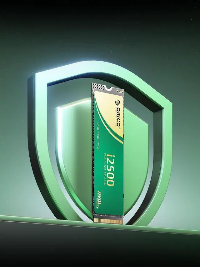 Alt view image 6 of 7 - ORICO i2500 128GB M.2 NVMe SSD, PCIe Gen3x4 M2 2280 SSD, Up to 1700MB/s Read & 1100MB/s Write, 3D NAND Flash Internal Solid State Drive with SLC Cache, Compatible with Laptops PC Desktops 128GB