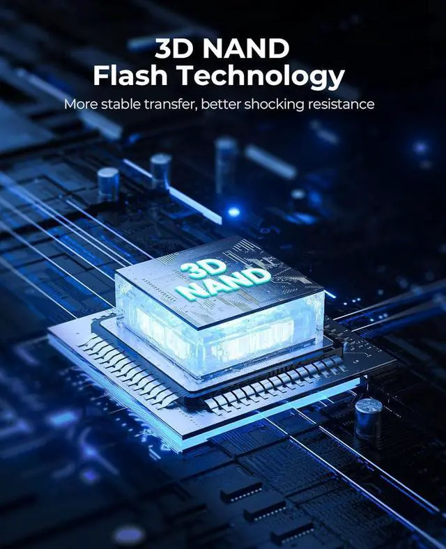 Alt view image 6 of 6 - ORICO 1TB mSATA SSD, SATA III 6Gbps 3D NAND Internal Solid State Drive for Laptops Ultrabooks Desktop-ZH10