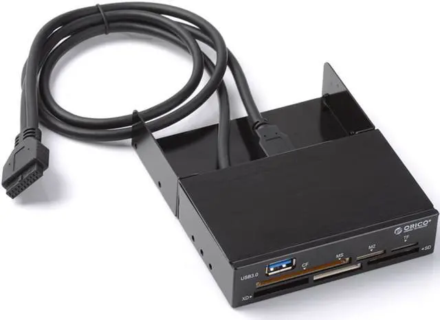 Alt view image 4 of 5 - ORICO USB 3.0 SuperSpeed Multi-Card Reader for SD/SDHC/SDXC/MS/CF/TF Cards