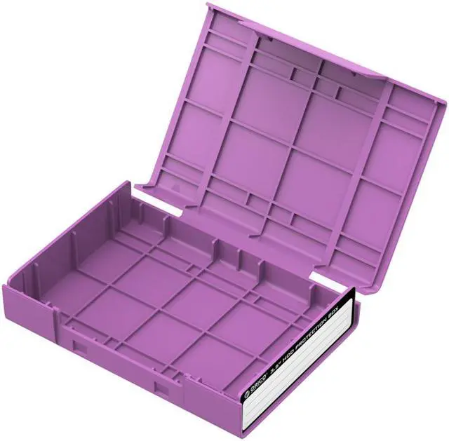 Alt view image 4 of 7 - ORICO PHP-35 Hard Disk Drive HDD Protector, 3.5-Inch Hard Disk Drive Protective Case/Storage Box - Purple