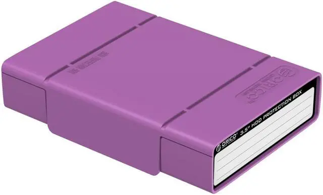 Alt view image 6 of 7 - ORICO PHP-35 Hard Disk Drive HDD Protector, 3.5-Inch Hard Disk Drive Protective Case/Storage Box - Purple