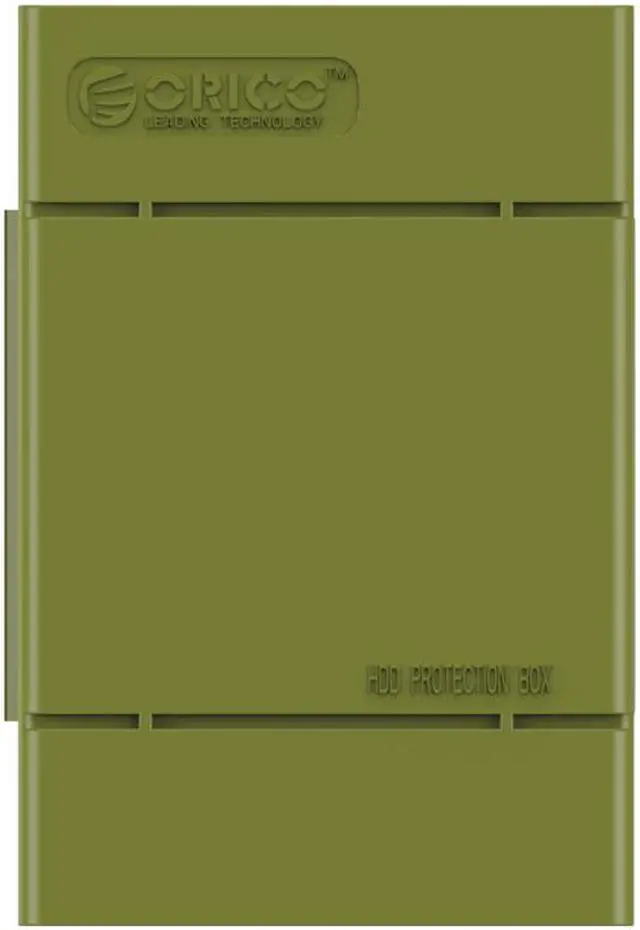 Main image of ORICO Hard Disk Drive HDD Protector, 3.5 inch Hard Disk Drive Protective Case/Storage Box - Green(PHP-35)