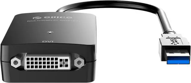 Alt view image 4 of 7 - ORICO DU3D USB 3.0 to DVI External Video Graphics Adapter Card for Multi Monitor up to 2048x1152 / 1920x1080 support MAC, Windows XP, Vista, 7, 8 and 8.1