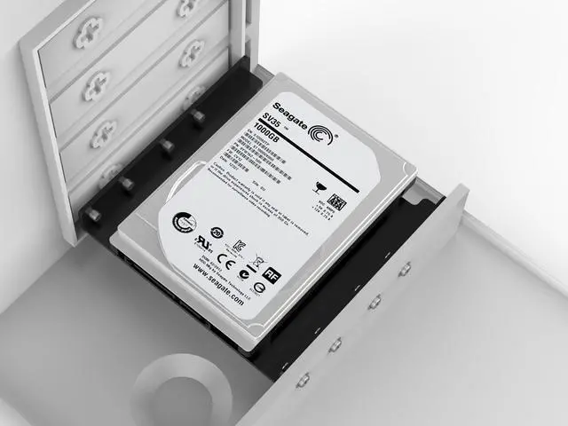 Alt view image 7 of 14 - ORICO 3.5 inch Aluminum hard drive mounting bracket/ adapter fit 3.5" Optical drive bay or hard drive bay for 2.5" IDE,SATA SSd/HDD -Black