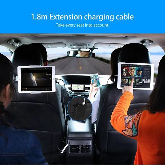 Alt view image 6 of 7 - ORICO Portable 5 Ports QC3.0 USB Car Charger Universal USB Fast Adapter 52W USB Car Charger with Expander For MPV Car Mobile Phones Tablet PC 12V24V Available