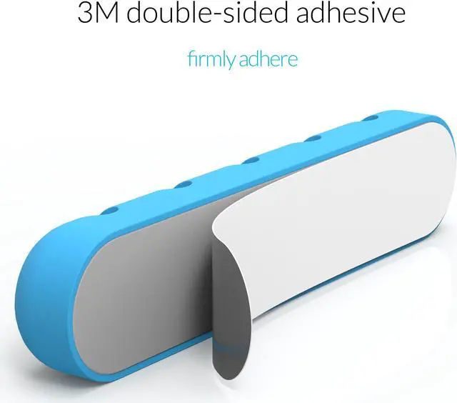 Alt view image 2 of 7 - ORICO Multi-Function Magnetic Silicone Band Durable Cable Tie Assorted Colors Electronic Cord Management with Cable Clip Holder