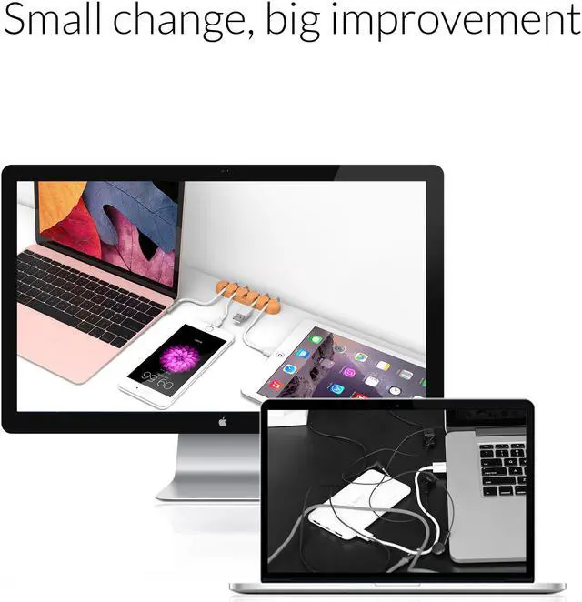 Alt view image 7 of 7 - ORICO Reusable Silicone Cable Ties Cable Management Cable Organizer Clip Grip Wire Cord for PC,Mouse Cable,Office and Home