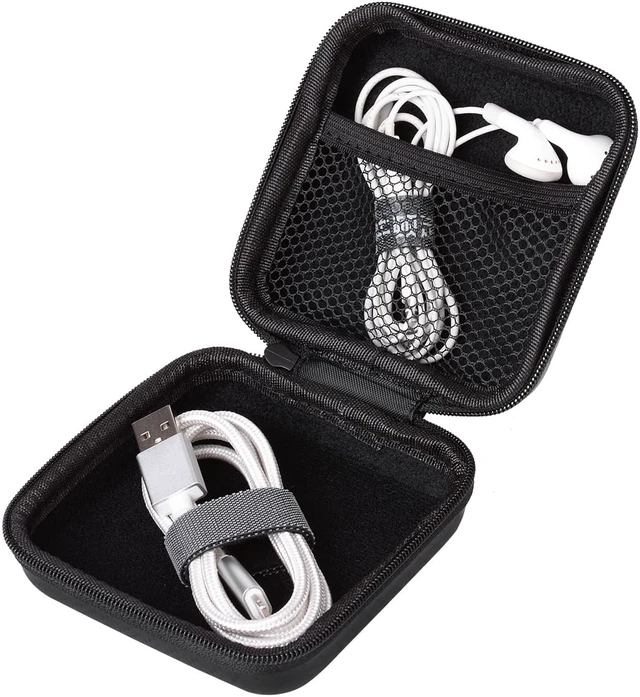 Alt view image 3 of 6 - ORICO PBS95 Earphone Accessories Earphone Case Bag Headphones Portable Storage Case Bag Box Small for Cable , Charger, etc