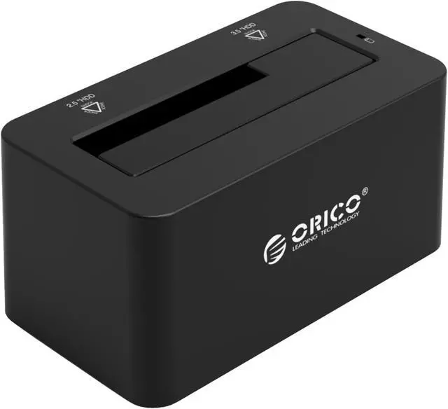 Main image of ORICO 6619S3-US SuperSpeed USB3.0 to SATAIII(SATA I/II/III) Hard Drive Docking Station for 2.5/3.5 Inch HDD and SSD - Black