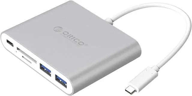 Main image of [5-in-1] ORICO USB-C Type-C Universal Docking Stations with TF SD Card Reader USB3.1 Gen1 with 2 USB3.0 Ports Support OTG Function Power Delivery USB-C Port for MacBook Pro