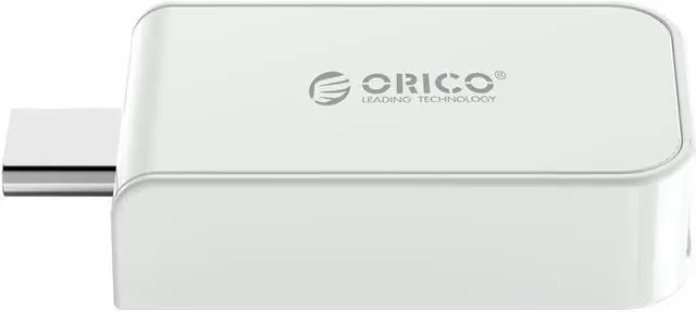 Alt view image 2 of 7 - ORICO USB C to HDMI-Compatible Adapter 4K60Hz USB 3.1 Type-C to HDMI-Compatible Converter  for Macbook, MacBook Pro, Chromebook Pixel, Samsung Galaxy S8/S8+/S9, Dell XPS 13 and More White