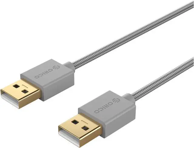 Main image of ORICO USB2.0 to USB 2.0 Male to Male  Extension Cable - Black  with Gold Plated Connectors 1.64ft-6.6ft 0.5m to 2m