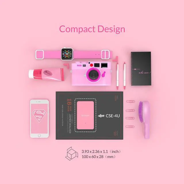 Alt view image 3 of 7 - ORICO Portable 4 Ports Desktop & Travel 5V2.4A USB Charger Family-Sized Desktop Charger for iPhone 7 / 6s / Plus, iPad Air 2 / mini 3, Galaxy S7 / S6 / S6 Edge / Edge+, Note 5 & More (CSE-4U-US)