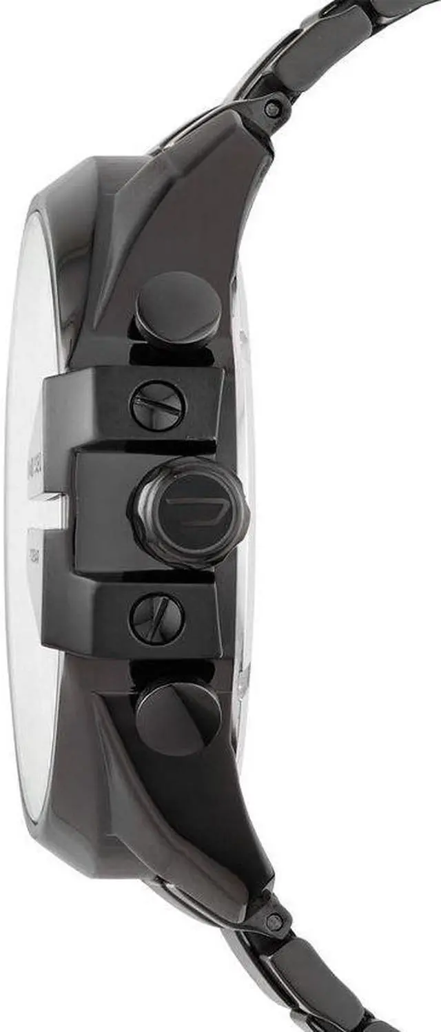 Alt view image 5 of 20 - Diesel DZ4318 Mega Chief Black Ion-plated Stainless Steel Mens Watch