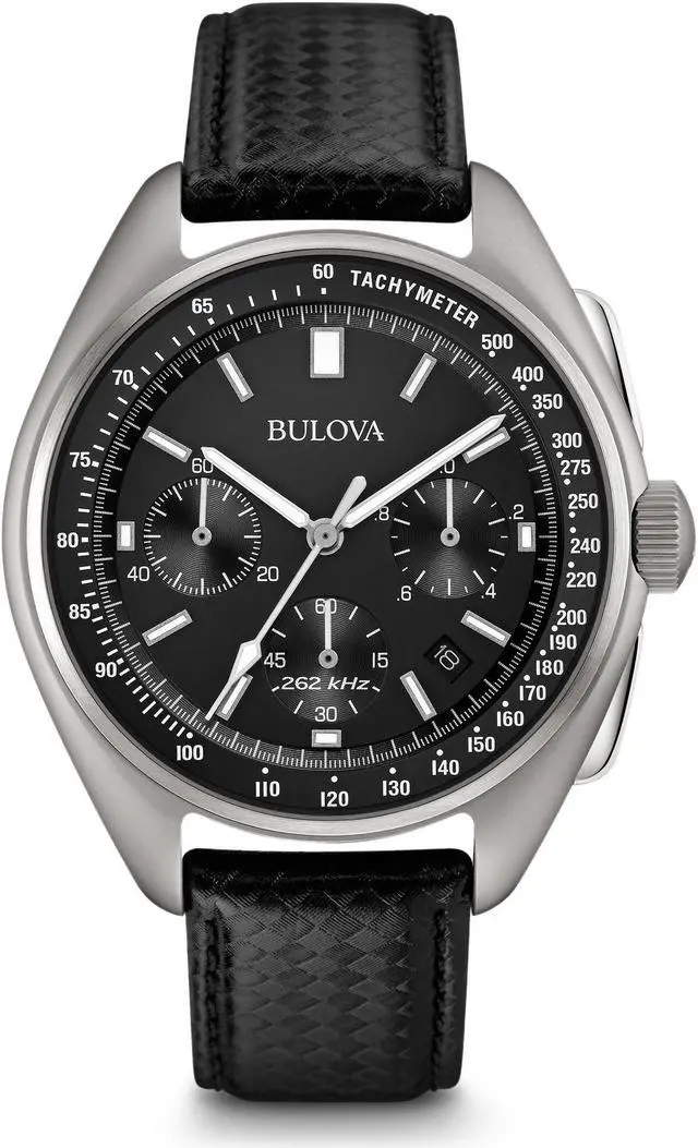 Alt view image 3 of 12 - Men's Bulova Special Edition Moon Chronograph Watch 96B251