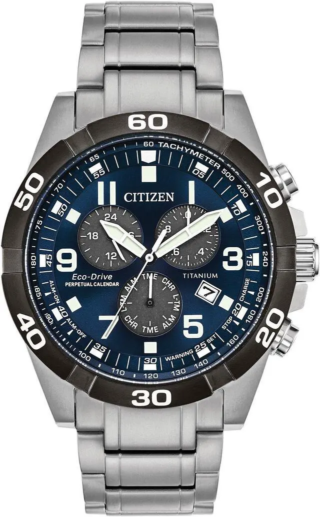 Main image of Citizen BL5558-58L Brycen Men's Watch Silver 43mm Titanium