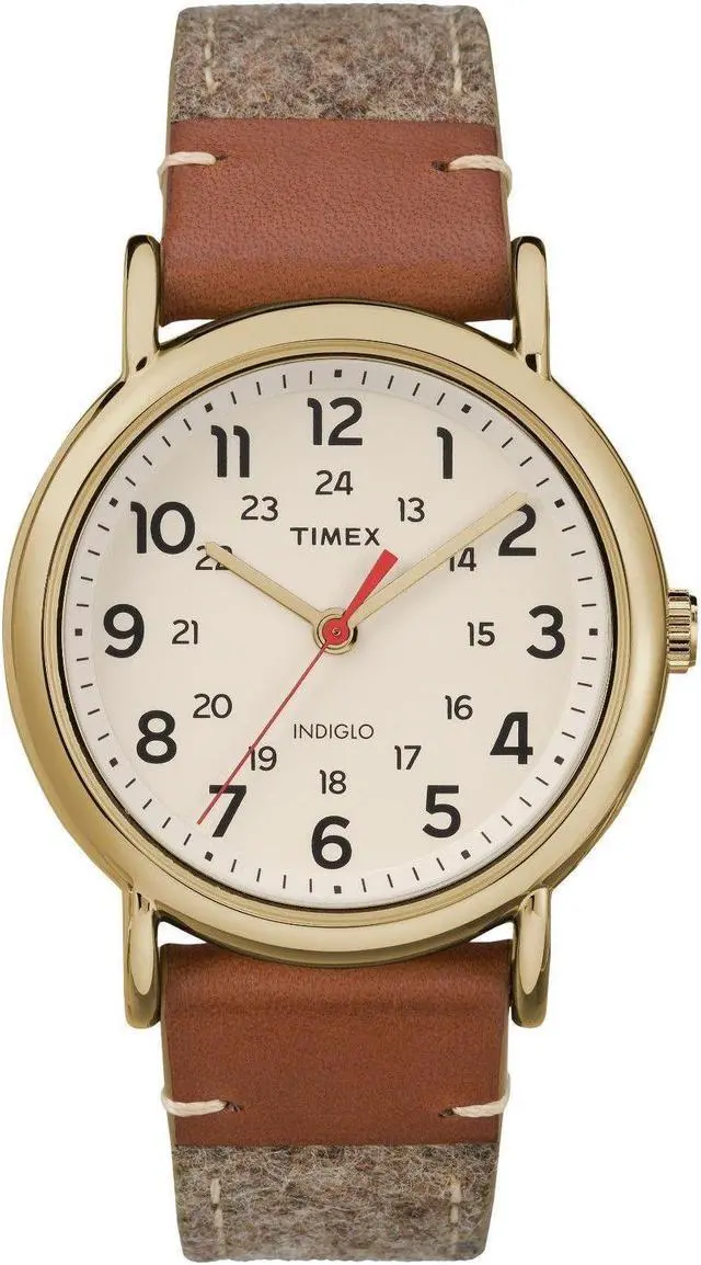 timex weekender tweed