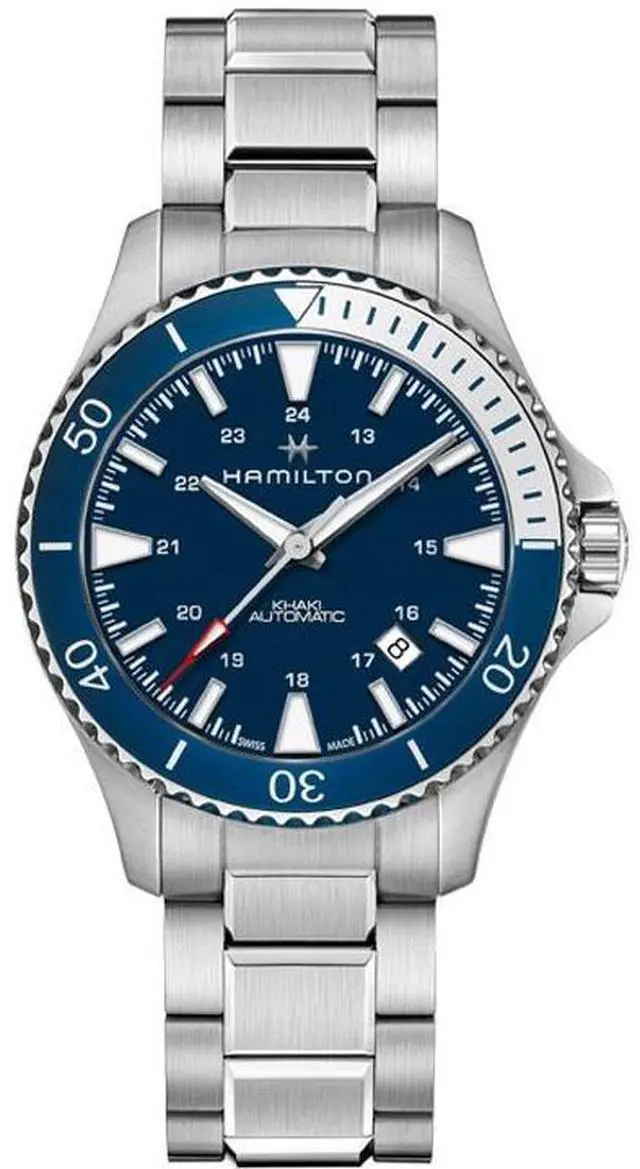 Main image of Hamilton H82345141 Khaki Navy Scuba Auto Men's Watch 40mm Stainless Steel