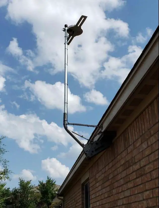 Alt view image 6 of 7 - LAVA HD-8008, Outdoor TV Antenna Omnidirectional 360 Degree HD TV 4K Omnipro Amplified TV Antenna OmniPro HD-8008 + Installation Kit