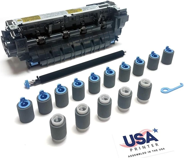 Main image of USA Printer F2G76A-MTK-USA (E6B67-67901 F2G76-67901) Maintenance Kit for HP LaserJet M604 M605 M606 includes RM2-6308 Fuser, Transfer Roller, & Tray 2-6 Roller Kit (110V)