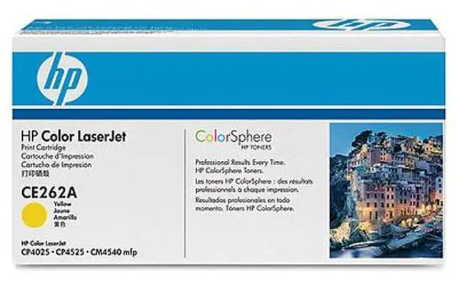 Main image of HP BR LASERJET CP4525N, 1-648A SD YELLOW TONER CE262A by HEWLETT PACKARD