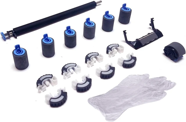Main image of Altru Print 4100-RK17-AP Deluxe Roller Kit for HP LJ 4100 with Transfer Roller, Tray 1 Pickup Roller/Separation Pad, Tray 2-4 Feed/Separation Rollers & Tray 2/3 Pickup Rollers for Paper Pickup Assy