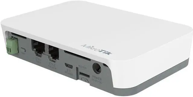 Main image of MikroTik RB924i-2nD-BT5&BG77 RouterBOARD KNOT 2.4GHZ Bluetooth 2x 100Mbps Ethernet PoE IoT Gateway