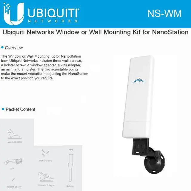 Alt view image 3 of 8 - Ubiquiti Wall Mount for Wireless Access Point