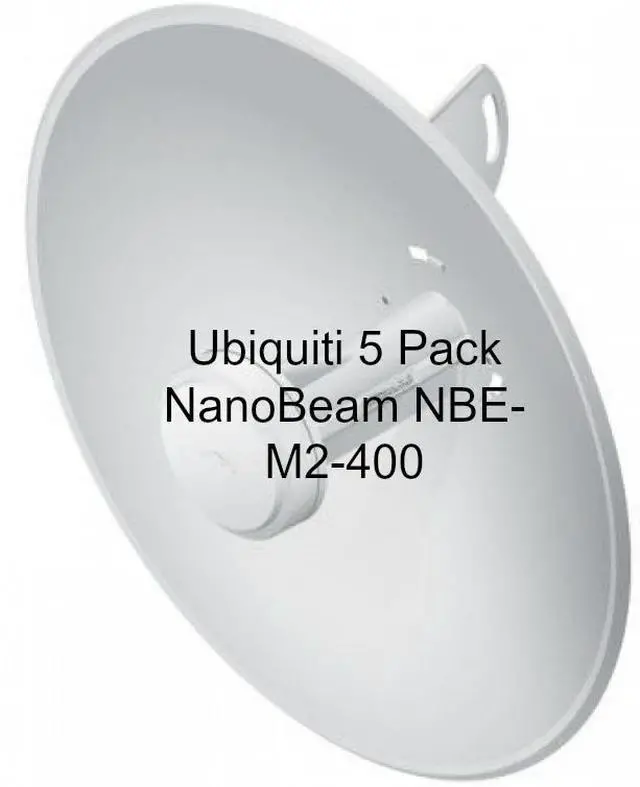 Main image of Ubiquiti 5 Pack NanoBeam M2 2.4GHz 18dBi NBE-M2-400